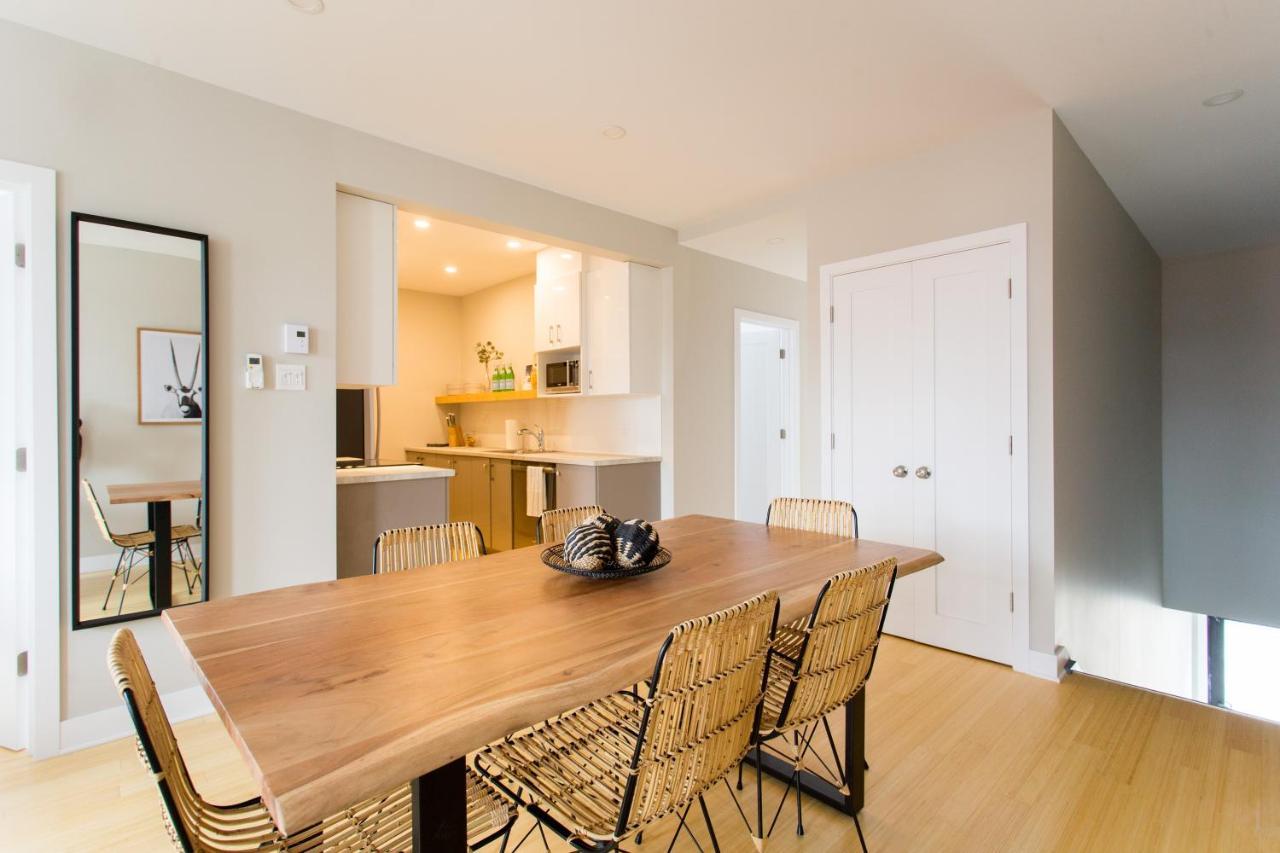 Trendy Little Italy 3 Bedroom Condo By Den Stays Montreal Exteriér fotografie